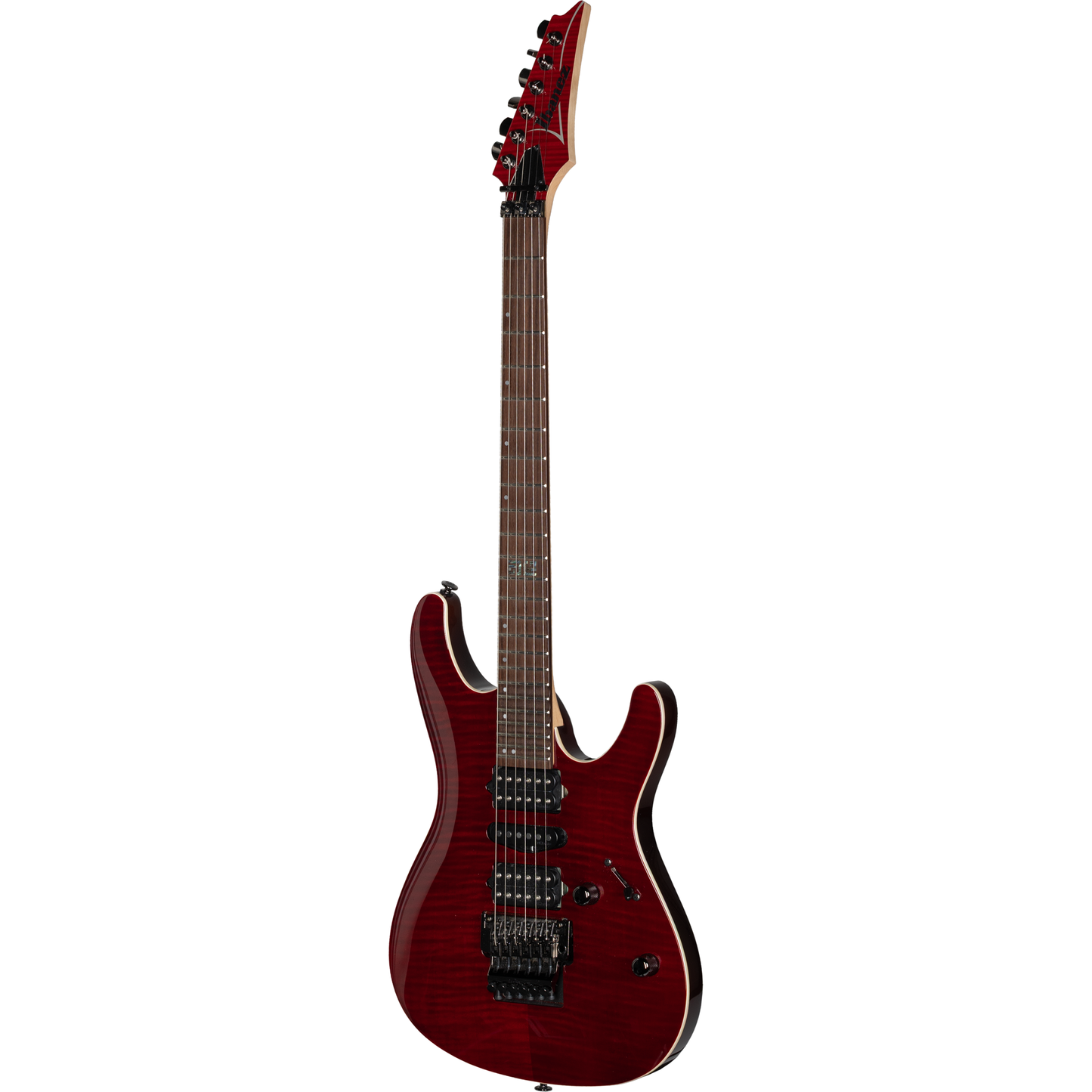 Ibanez KIKO100 Kiko Loureiro Signature Electric Guitar - Transparent Ruby Red