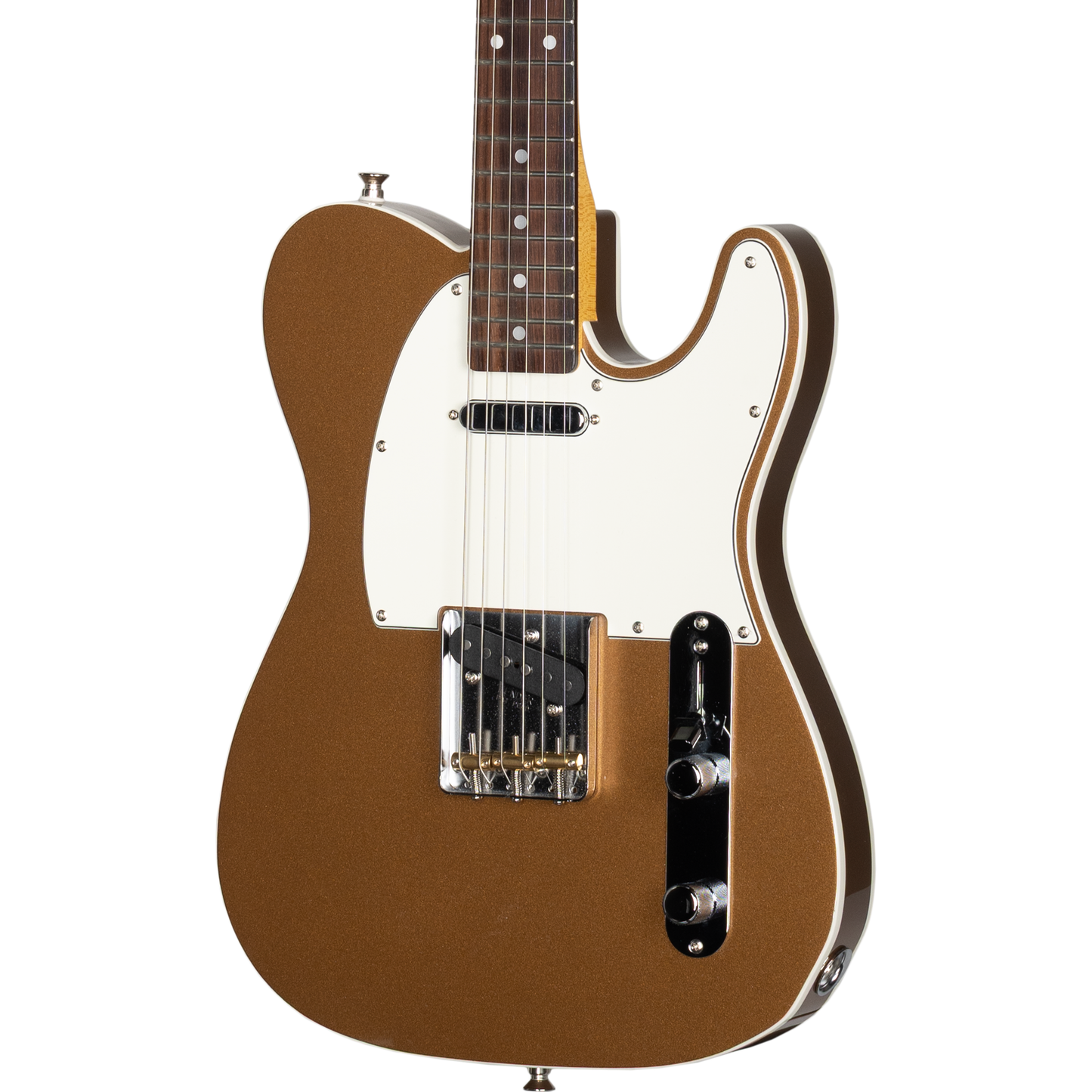 Fender JV Modified '60s Custom Telecaster - Rosewood Fingerboard, Firemist Gold