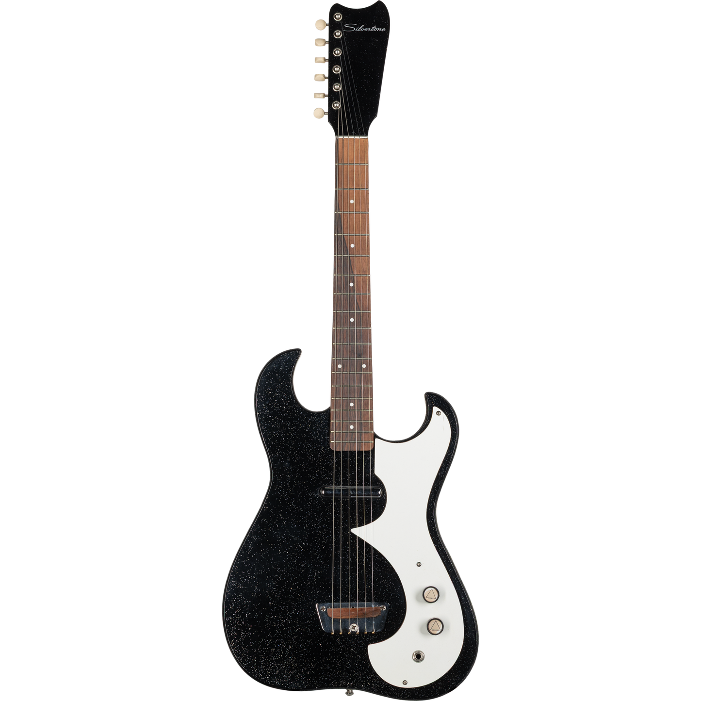Silvertone Model 1448 Guitar with Amp in Case