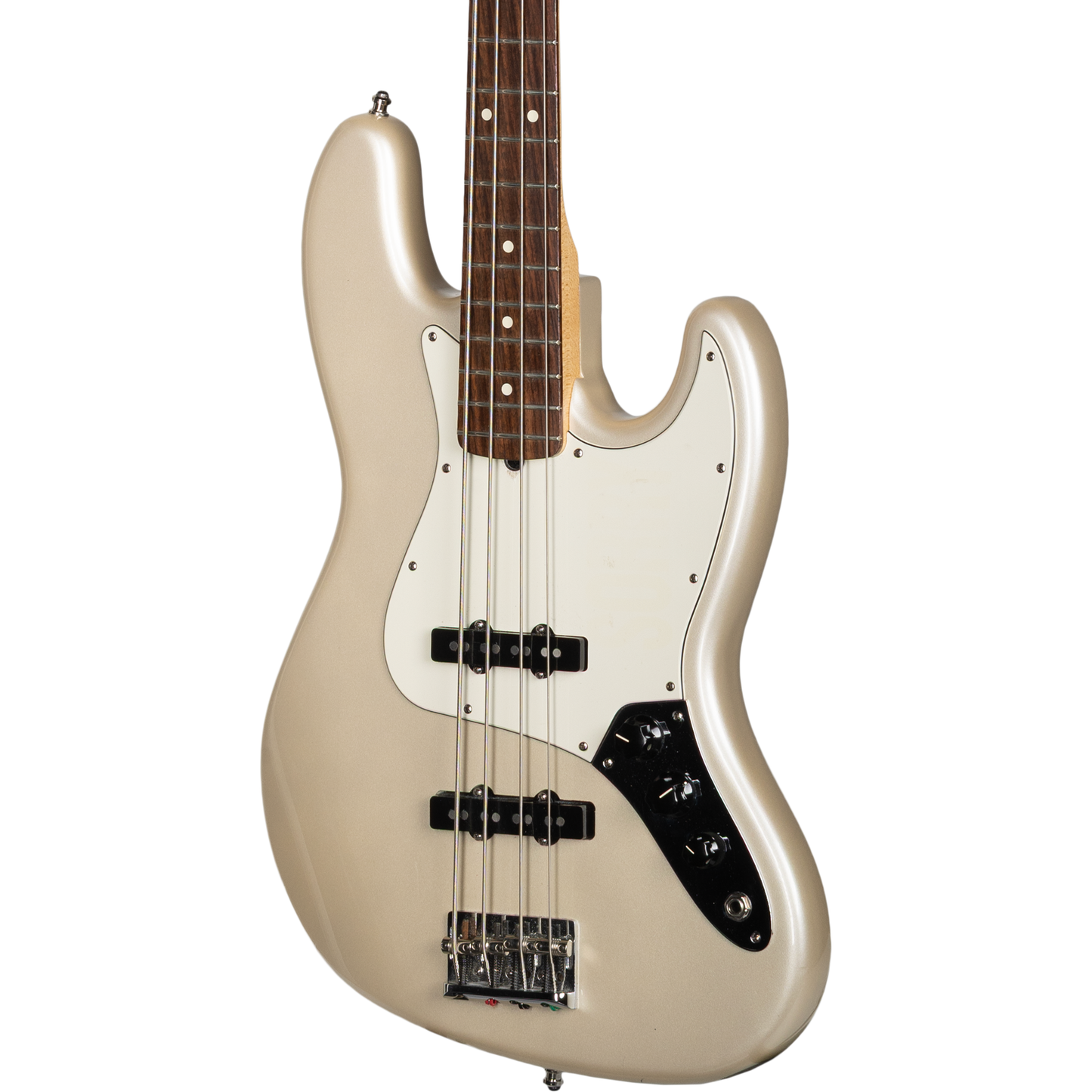 Fender 2008 American Standard Jazz Bass - Rosewood Fingerboard, Blizzard Pearl