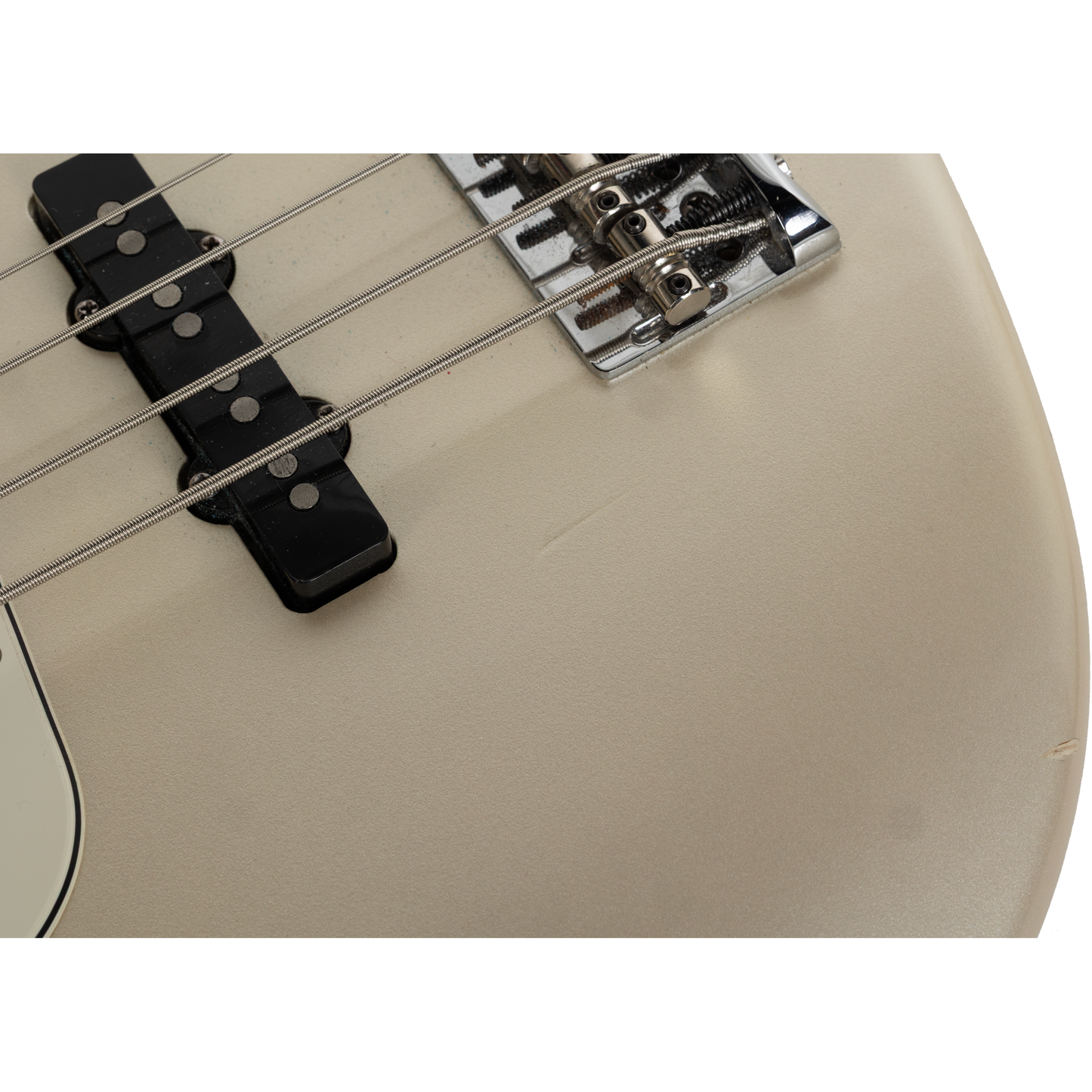 Fender 2008 American Standard Jazz Bass - Rosewood Fingerboard, Blizzard Pearl