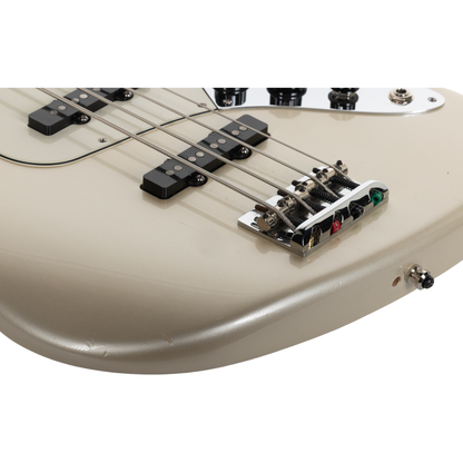 Fender 2008 American Standard Jazz Bass - Rosewood Fingerboard, Blizzard Pearl