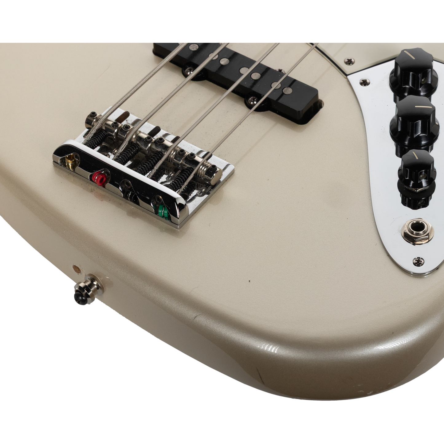 Fender 2008 American Standard Jazz Bass - Rosewood Fingerboard, Blizzard Pearl
