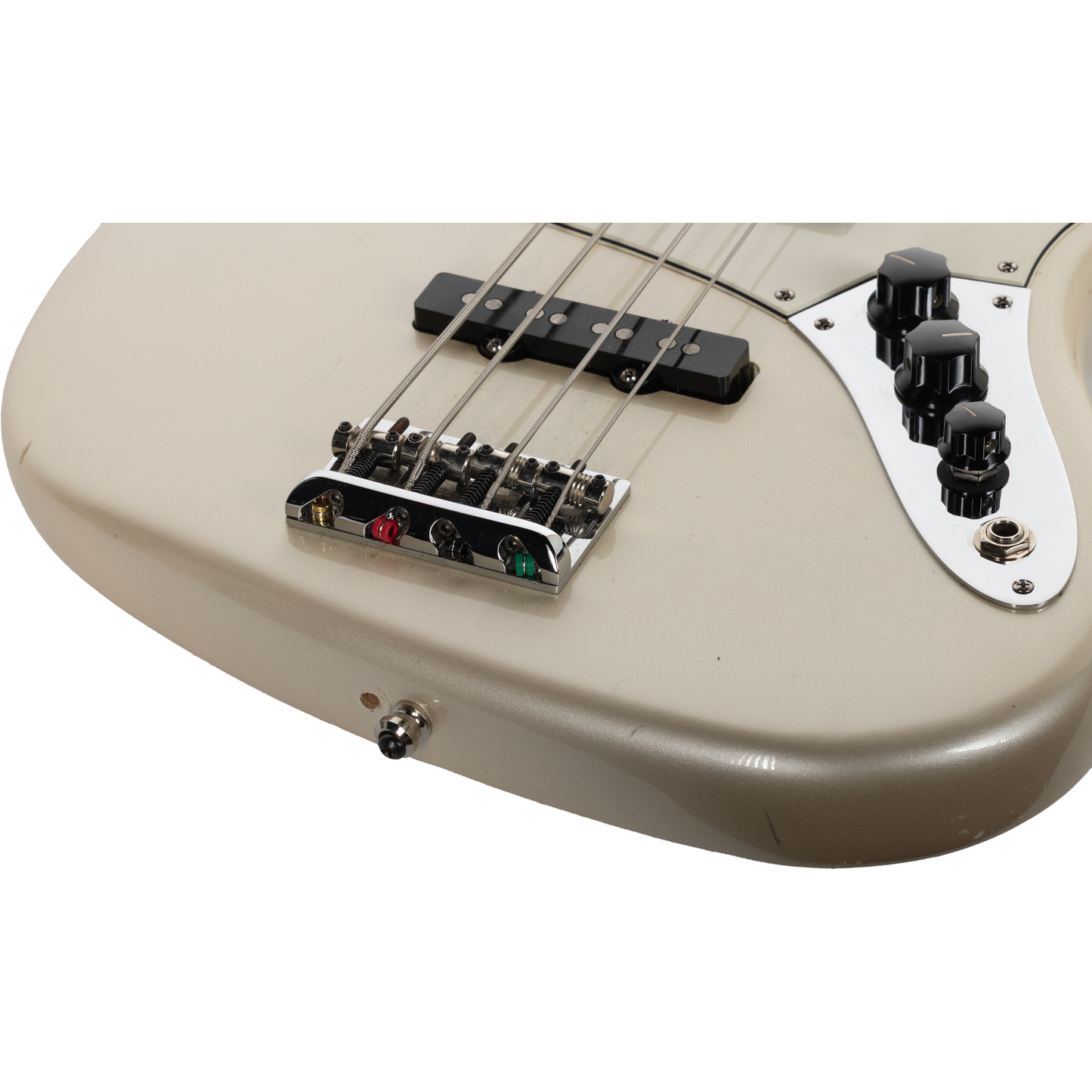Fender 2008 American Standard Jazz Bass - Rosewood Fingerboard, Blizzard Pearl
