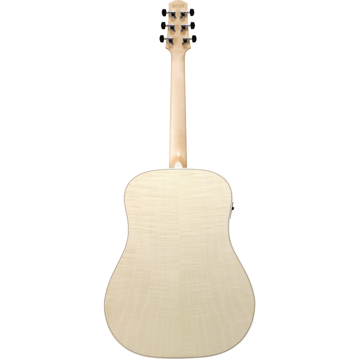 Ibanez AAD77M1E AAD Acoustic Electric Guitar - Open Pore Antique White