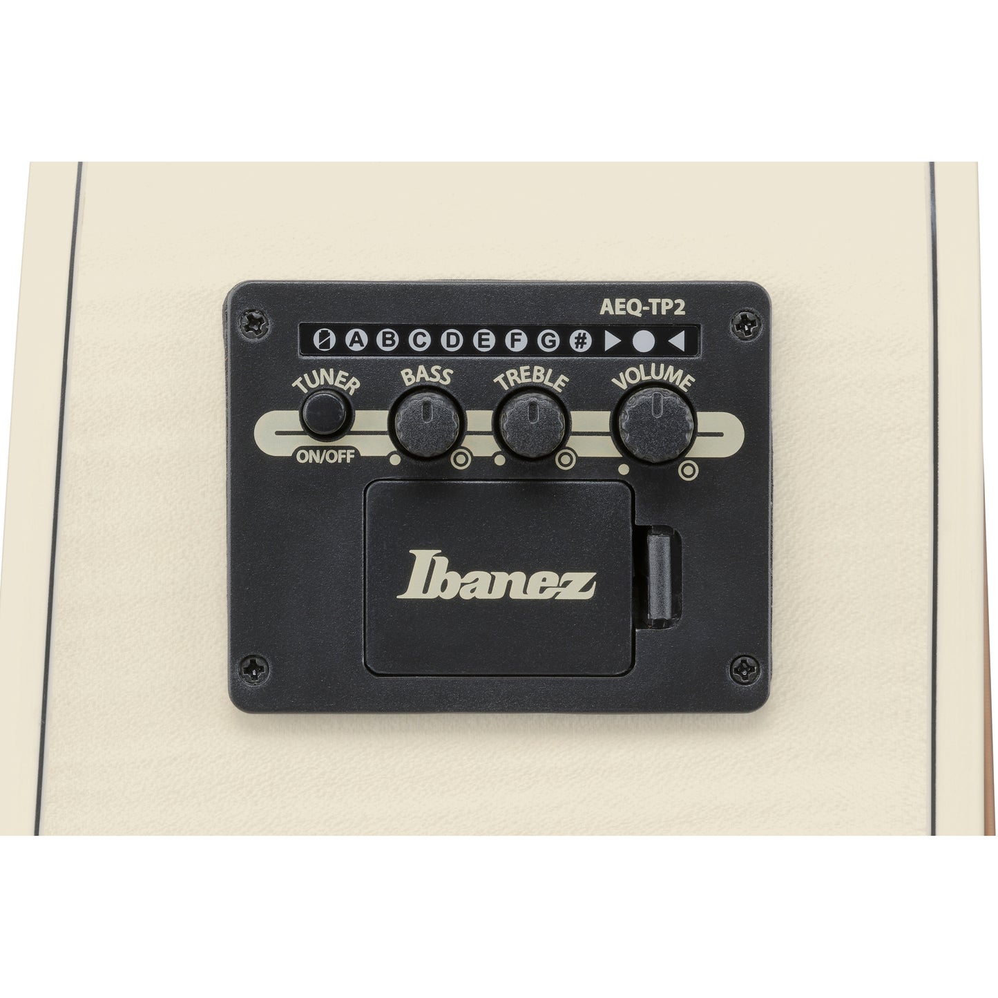 Ibanez AAD77M1E AAD Acoustic Electric Guitar - Open Pore Antique White