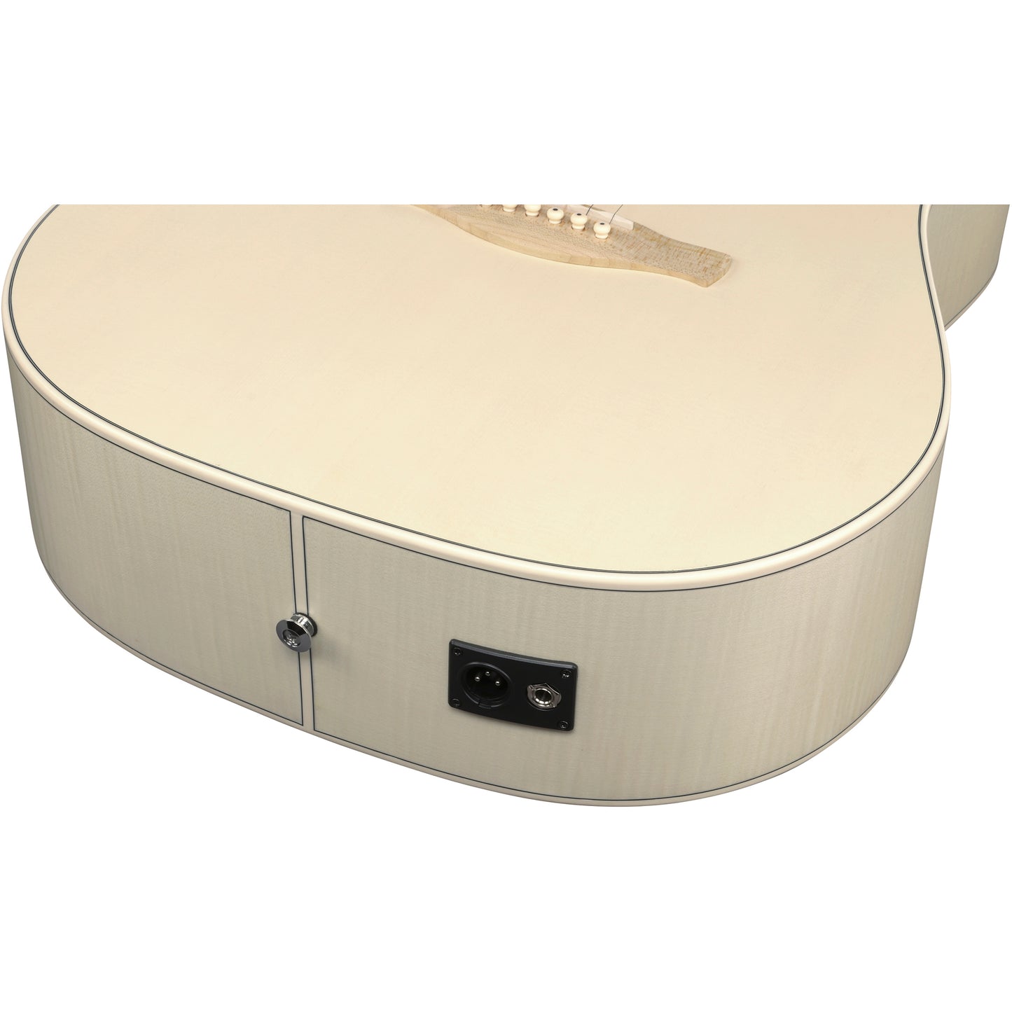 Ibanez AAD77M1E AAD Acoustic Electric Guitar - Open Pore Antique White