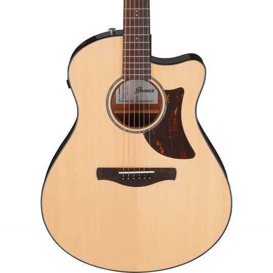 Ibanez AAM300CE Acoustic Electric Guitar - Natural High Gloss
