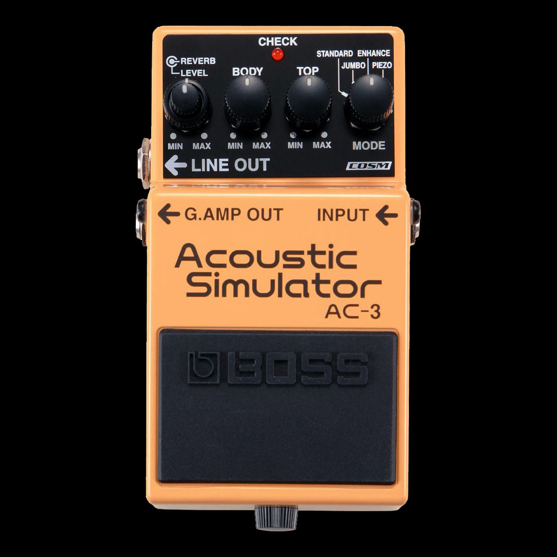 acoustic sim pedal Boss AC3 Acoustic Simulator – Alto Music