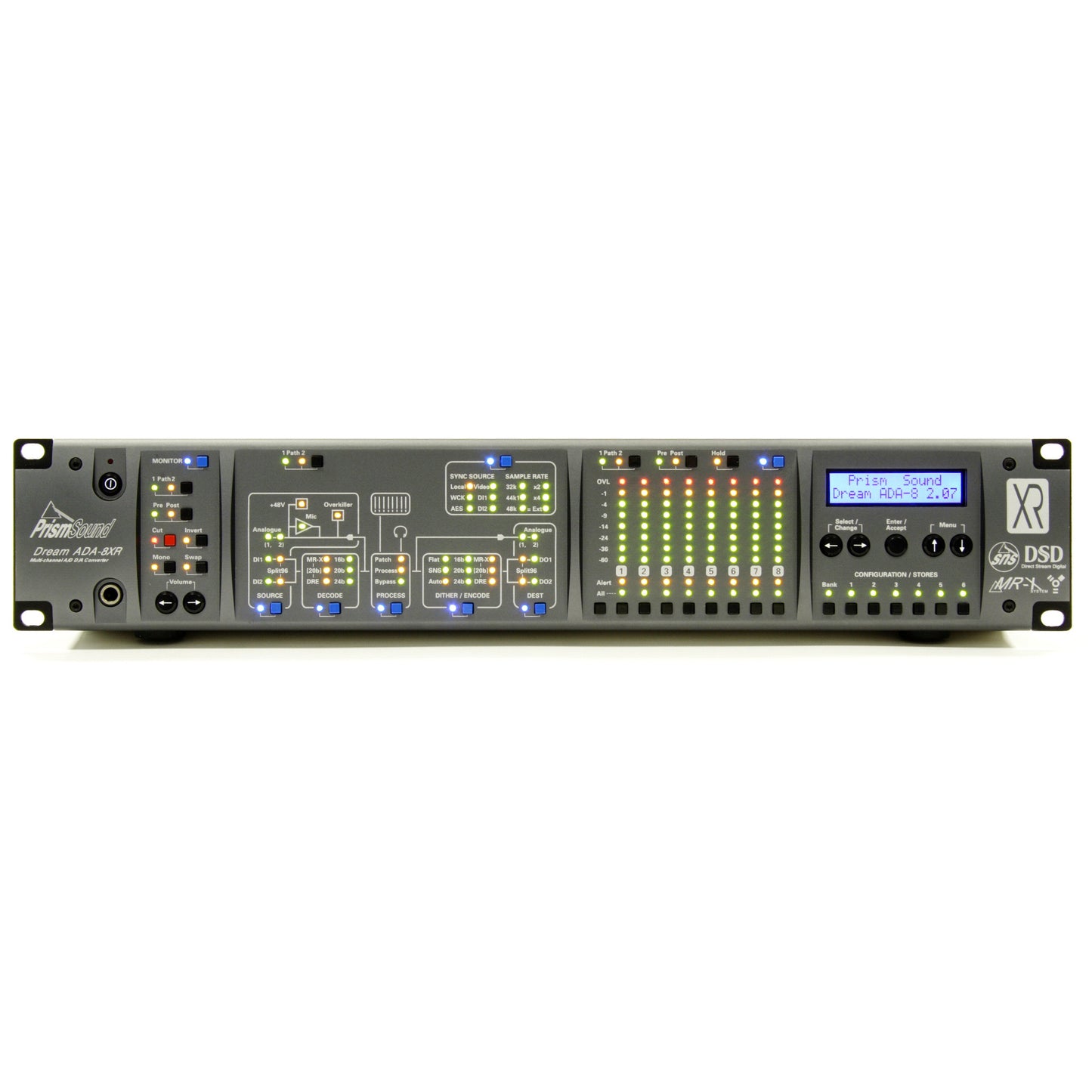 Prism Sound ADA-8XR (16-channel AD w/Pro Tools HDX)
