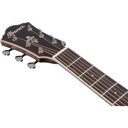 Ibanez AE200JR 6 String Acoustic Electric Guitar - Dark Tide Blue Flat