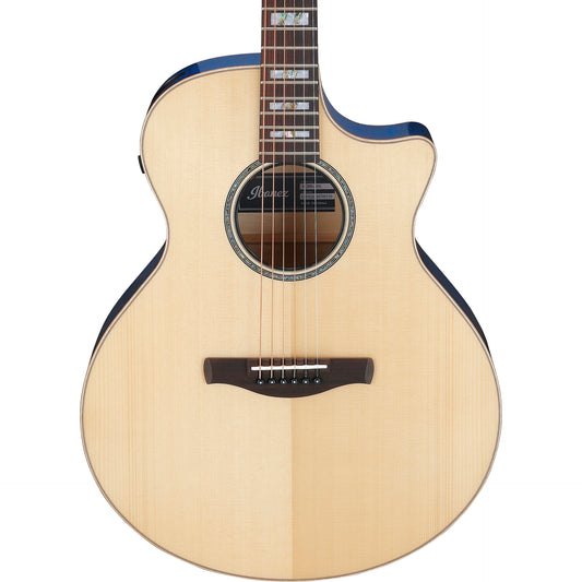 Ibanez AE390 Acoustic Electric Guitar - Natural High Gloss Top