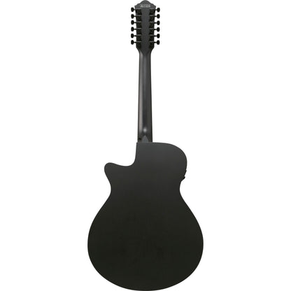Ibanez AEG1221BOT Acoustic Electric 12 String Guitar - Black Out
