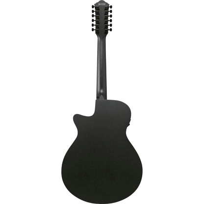 Ibanez AEG1221 AEG 12-String Acoustic Electric Guitar - Black Out