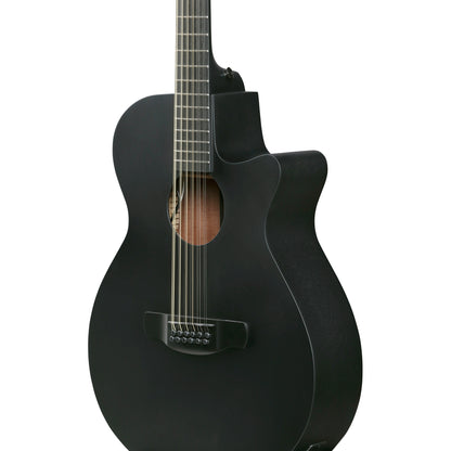 Ibanez AEG1221 AEG 12-String Acoustic Electric Guitar - Black Out