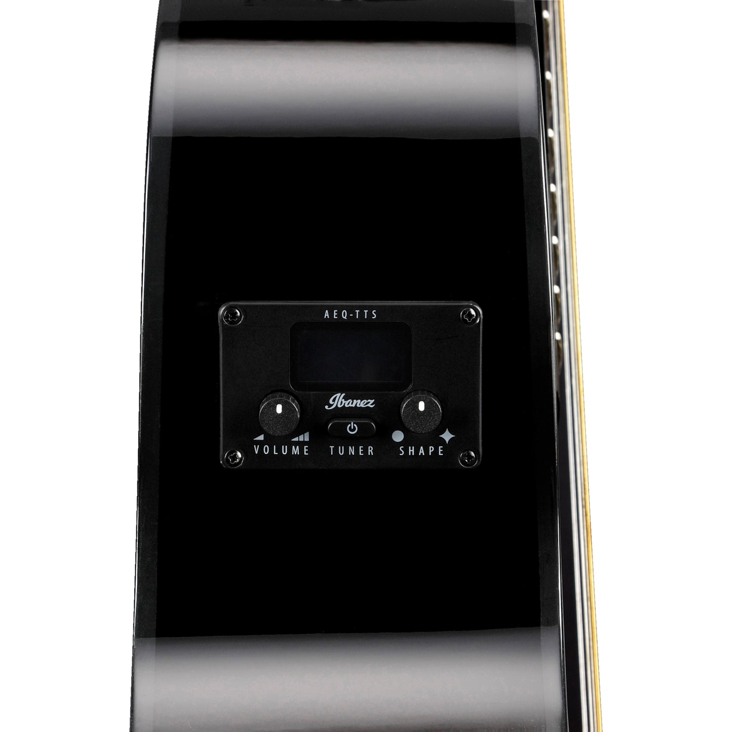 Ibanez AEG5012BK 12-String Acoustic Electric Guitar, Black High Gloss