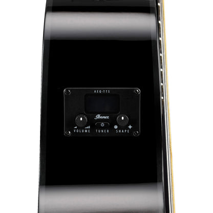 Ibanez AEG5012BK 12-String Acoustic Electric Guitar, Black High Gloss