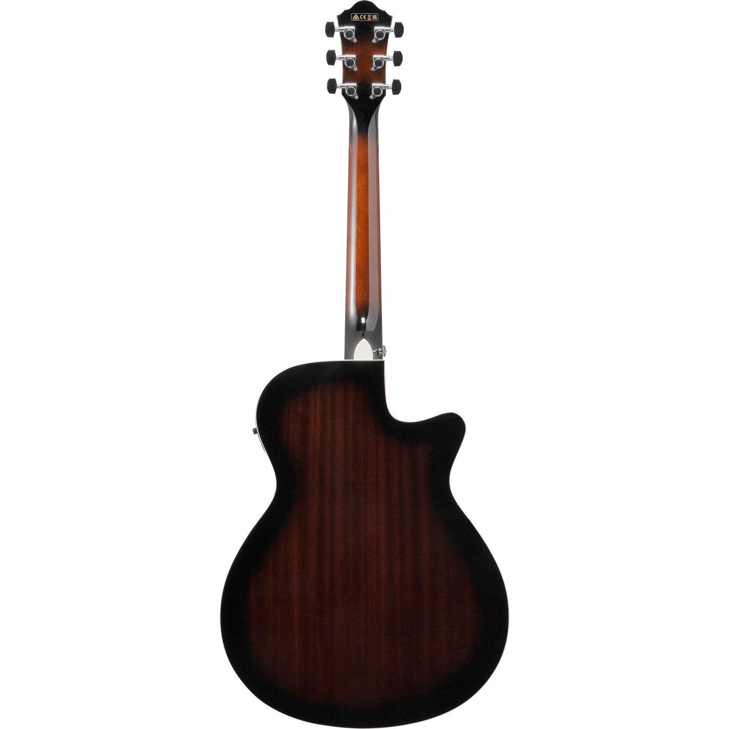 Ibanez AEG7L Left Handed Acoustic Electric Guitar - Dark Violin Sunburst