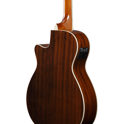 Ibanez AEG7MH 6 String Acoustic Electric Guitar - Violin Sunburst High Gloss