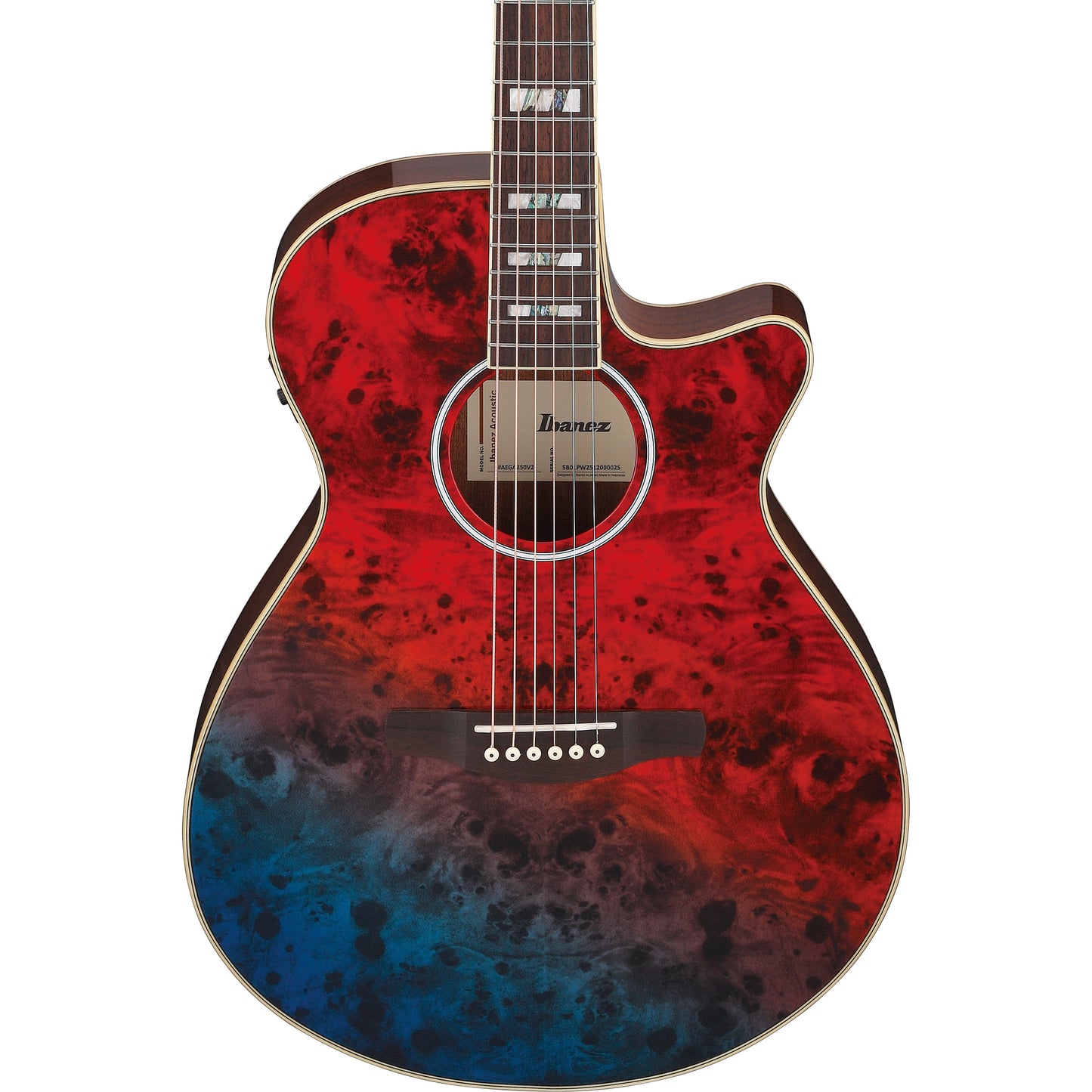 Ibanez AEGA250 250th Anniversary Acoustic Electric Guitar