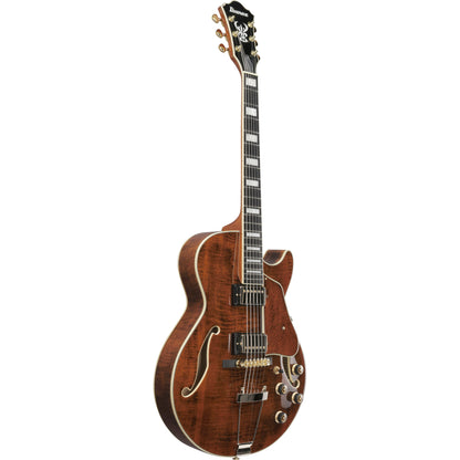 Ibanez AG95MG AG Artcore Expressionist Hollow Body Electric Guitar - Dark Amber