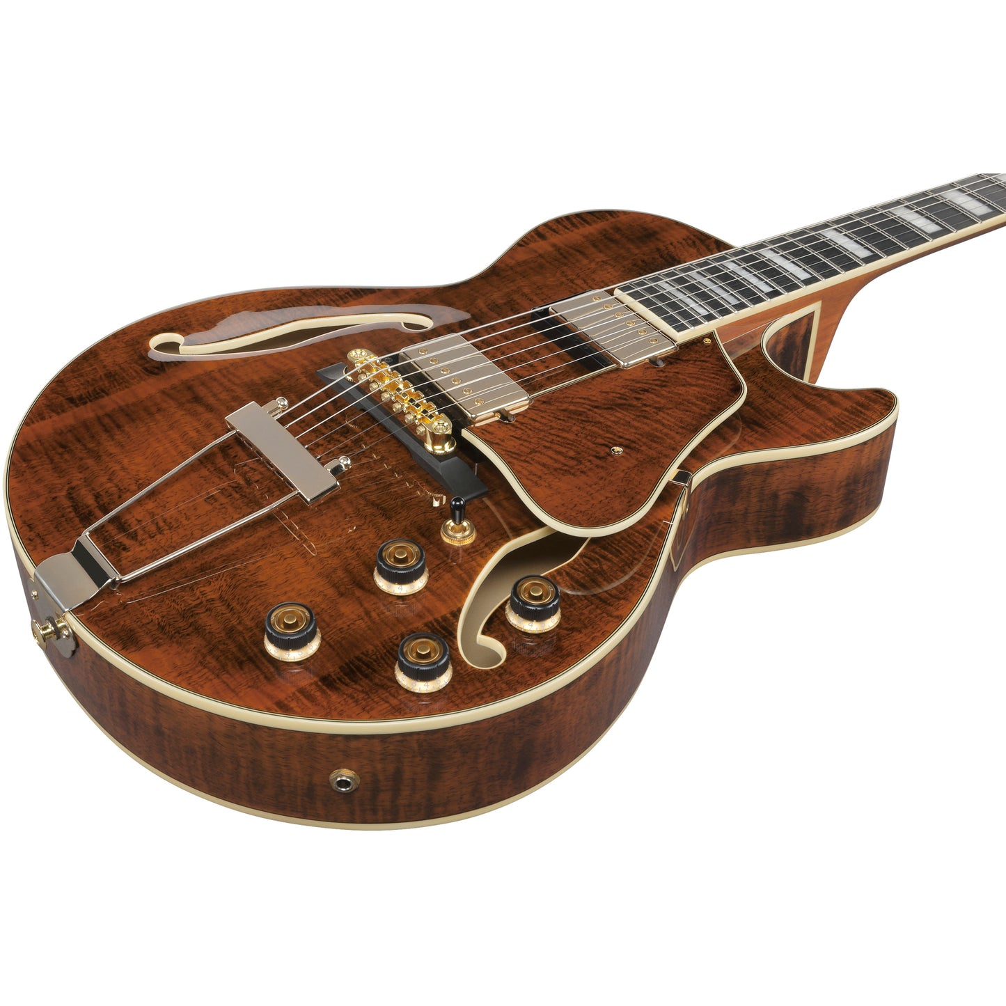 Ibanez AG95MG AG Artcore Expressionist Hollow Body Electric Guitar - Dark Amber