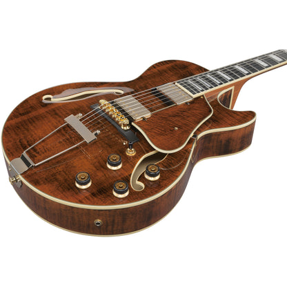 Ibanez AG95MG AG Artcore Expressionist Hollow Body Electric Guitar - Dark Amber