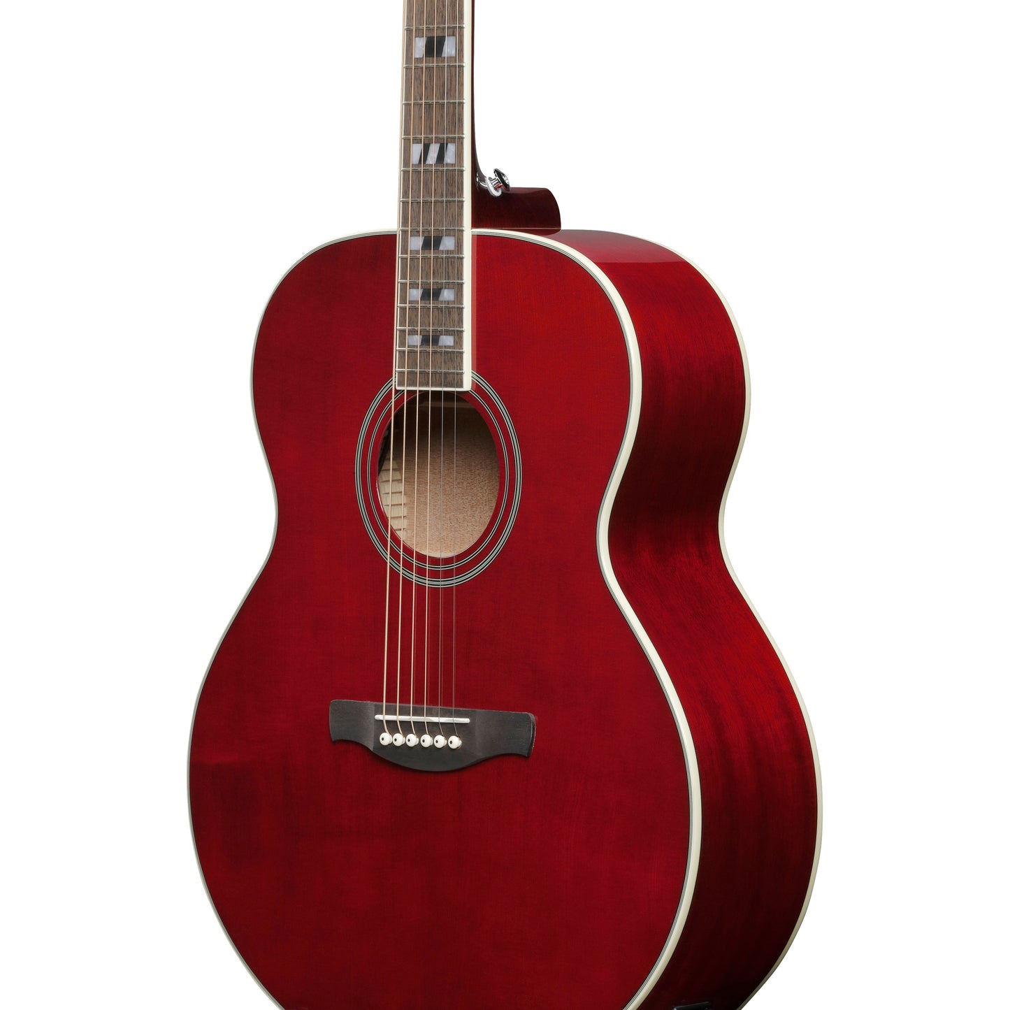 Ibanez AJ70M1E AJ Acoustic Electric Guitar - Wine Red