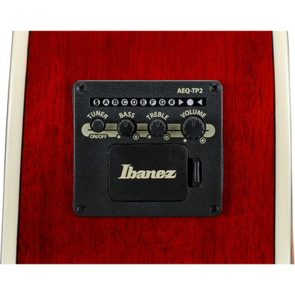 Ibanez AJ70M1E AJ Acoustic Electric Guitar - Wine Red