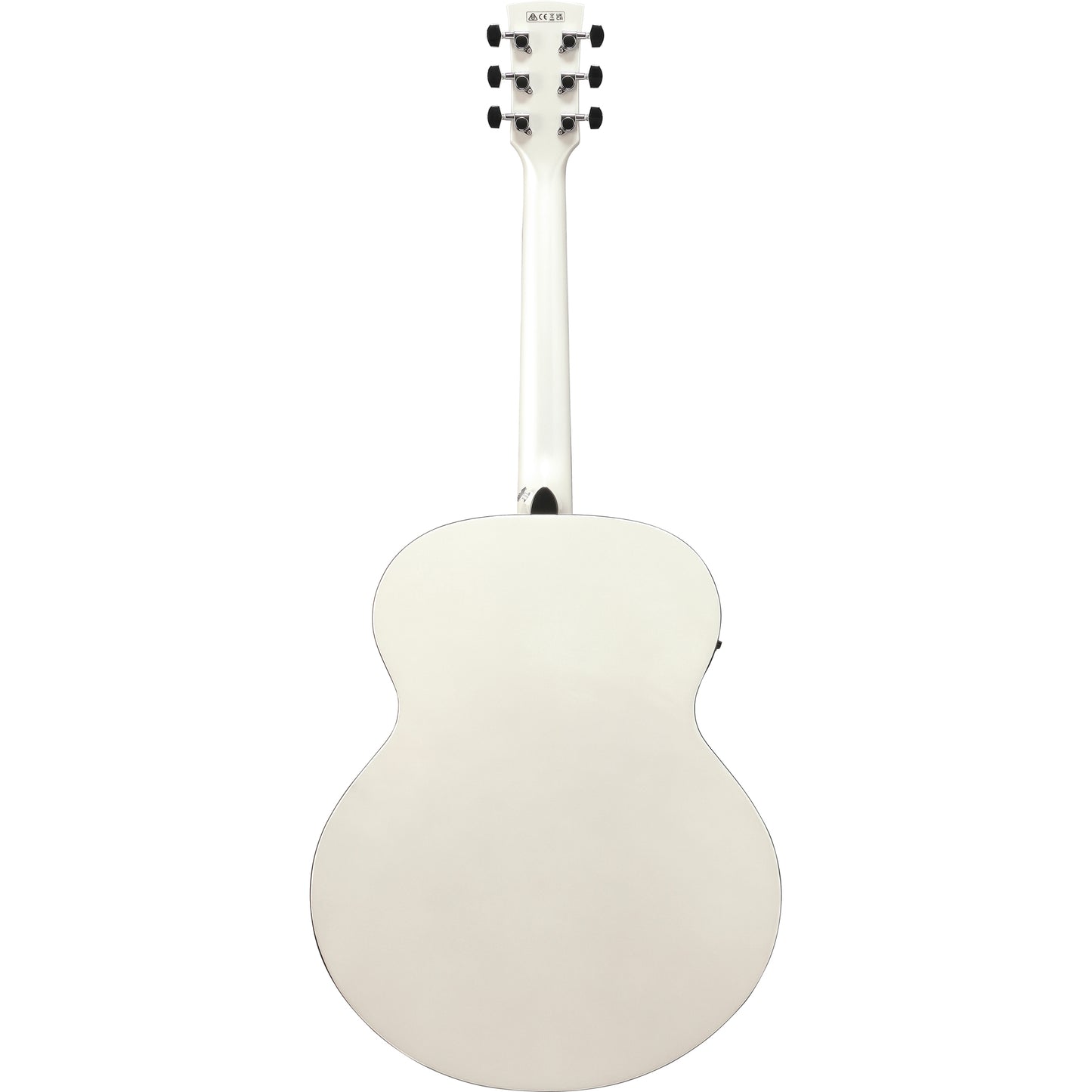 Ibanez AJ70M2E AJ Acoustic Electric Guitar - Pearl White