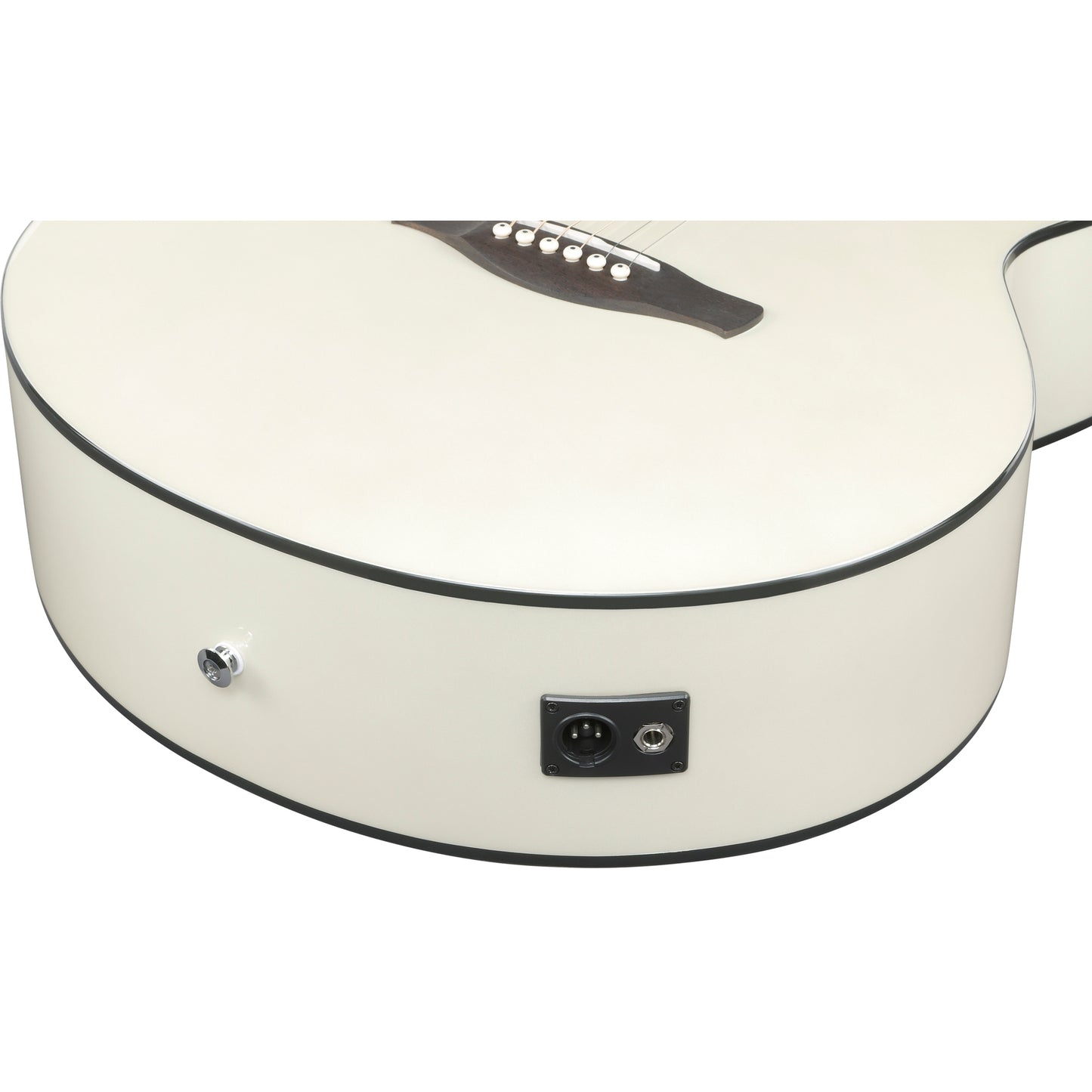 Ibanez AJ70M2E AJ Acoustic Electric Guitar - Pearl White