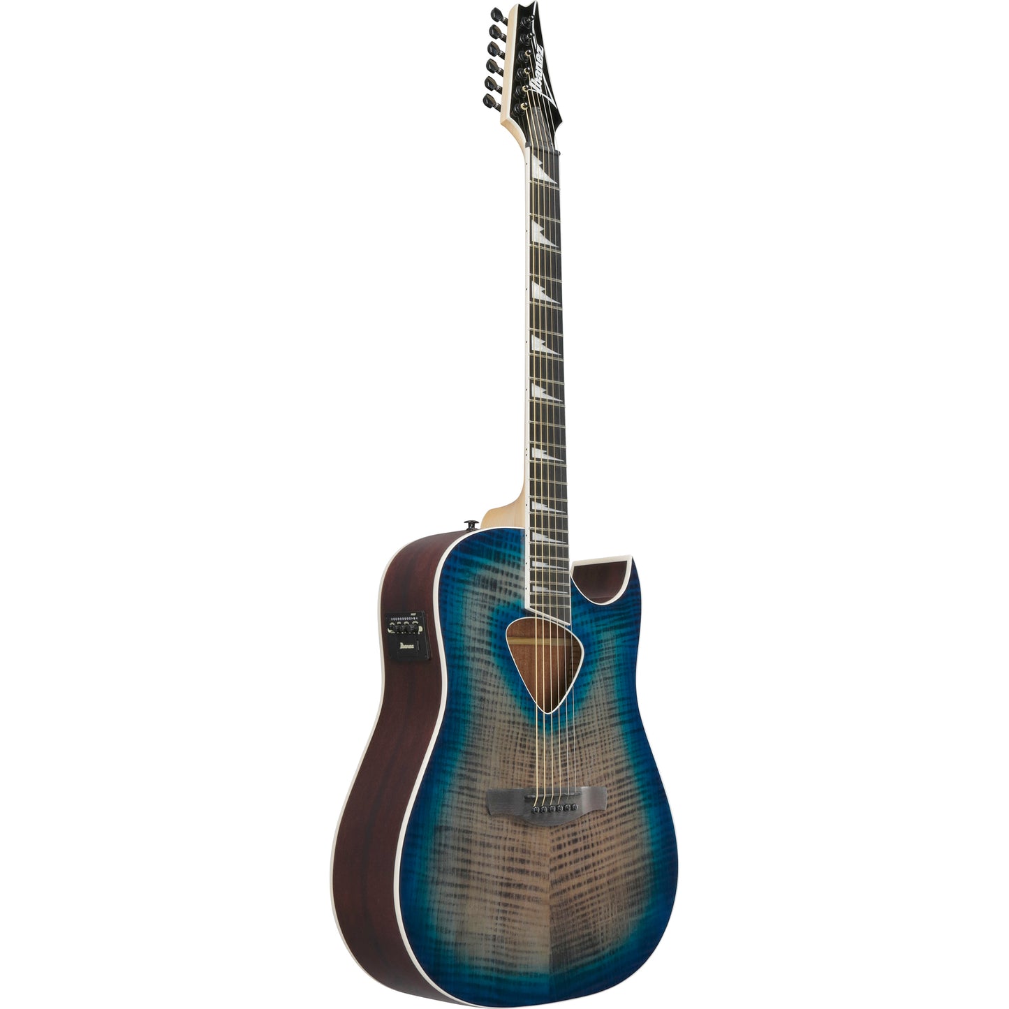 Ibanez ALT50FA ALT Acoustic Electric Guitar - Blue Doom Burst