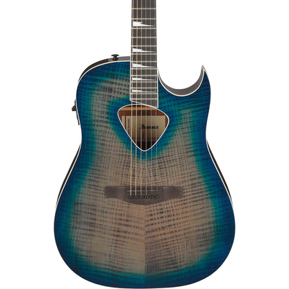 Ibanez ALT50FA ALT Acoustic Electric Guitar - Blue Doom Burst
