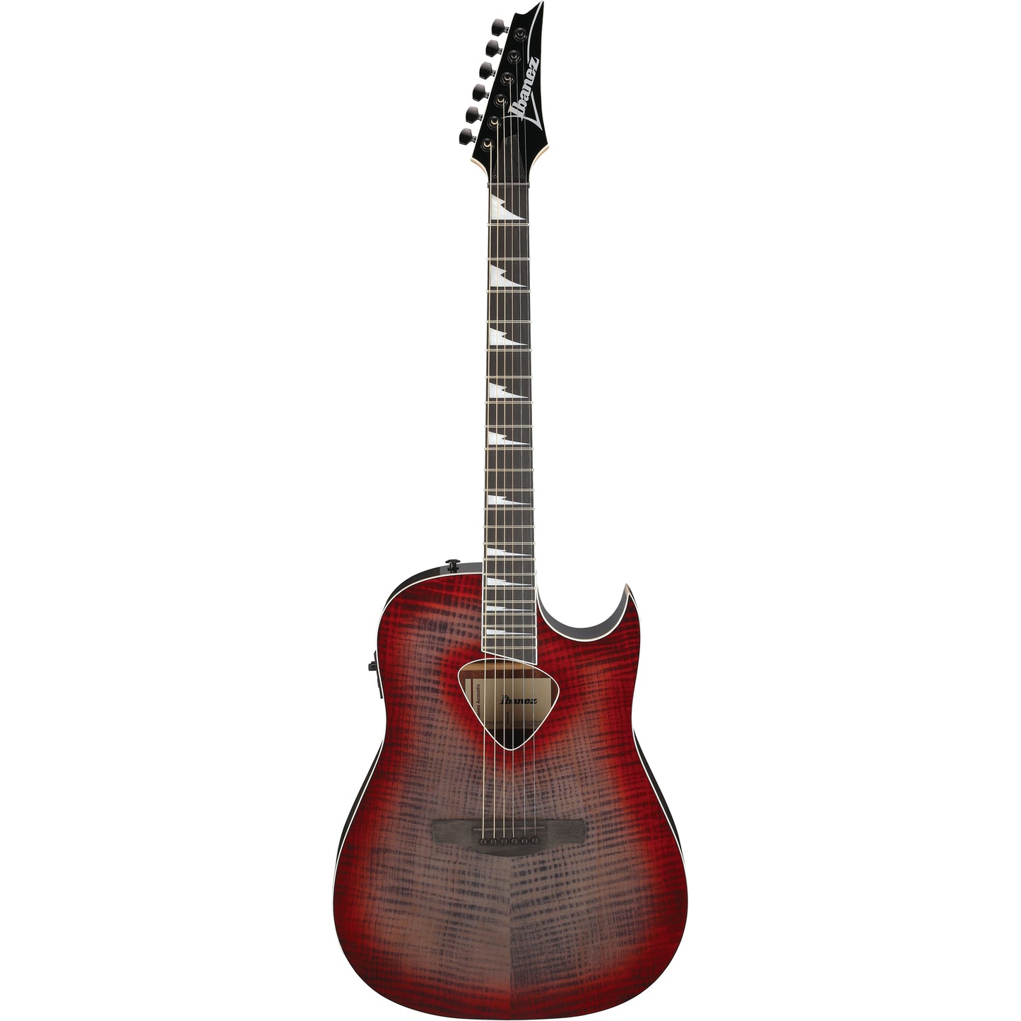 Ibanez ALT50FA ALT Acoustic Electric Guitar - Red Doom Burst