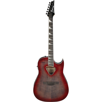 Ibanez ALT50FA ALT Acoustic Electric Guitar - Red Doom Burst
