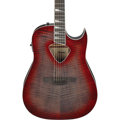 Ibanez ALT50FA ALT Acoustic Electric Guitar - Red Doom Burst