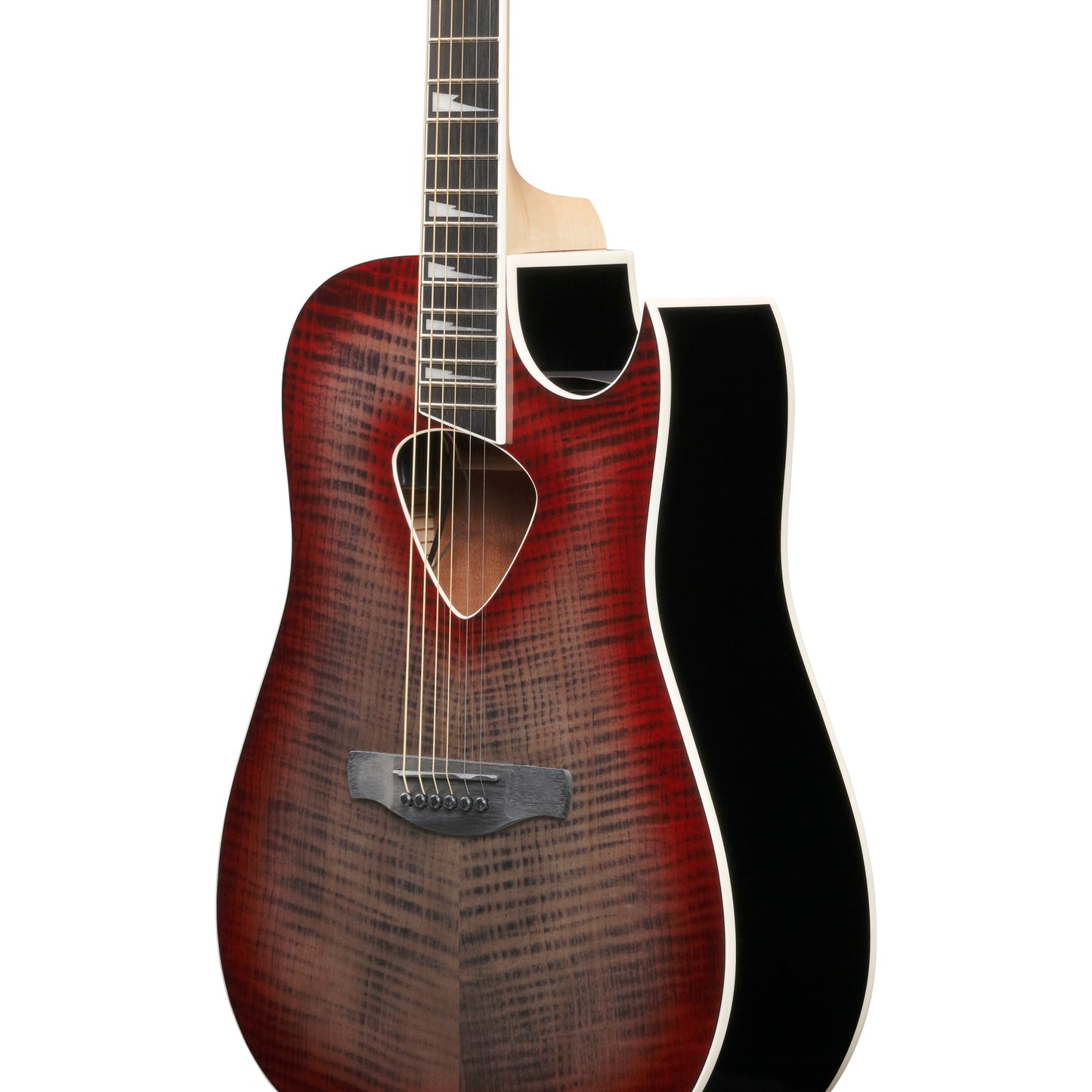 Ibanez ALT50FA ALT Acoustic Electric Guitar - Red Doom Burst