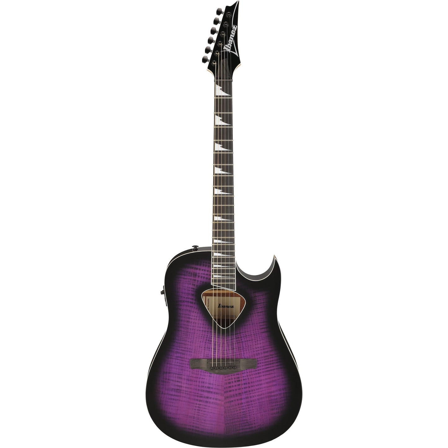 Ibanez ALT50FA ALT Acoustic Electric Guitar - Transparent Violet Sunburst