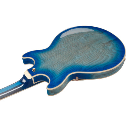 Ibanez AM93QA AM Artcore Expressionist Electric Guitar - Jet Blue Burst