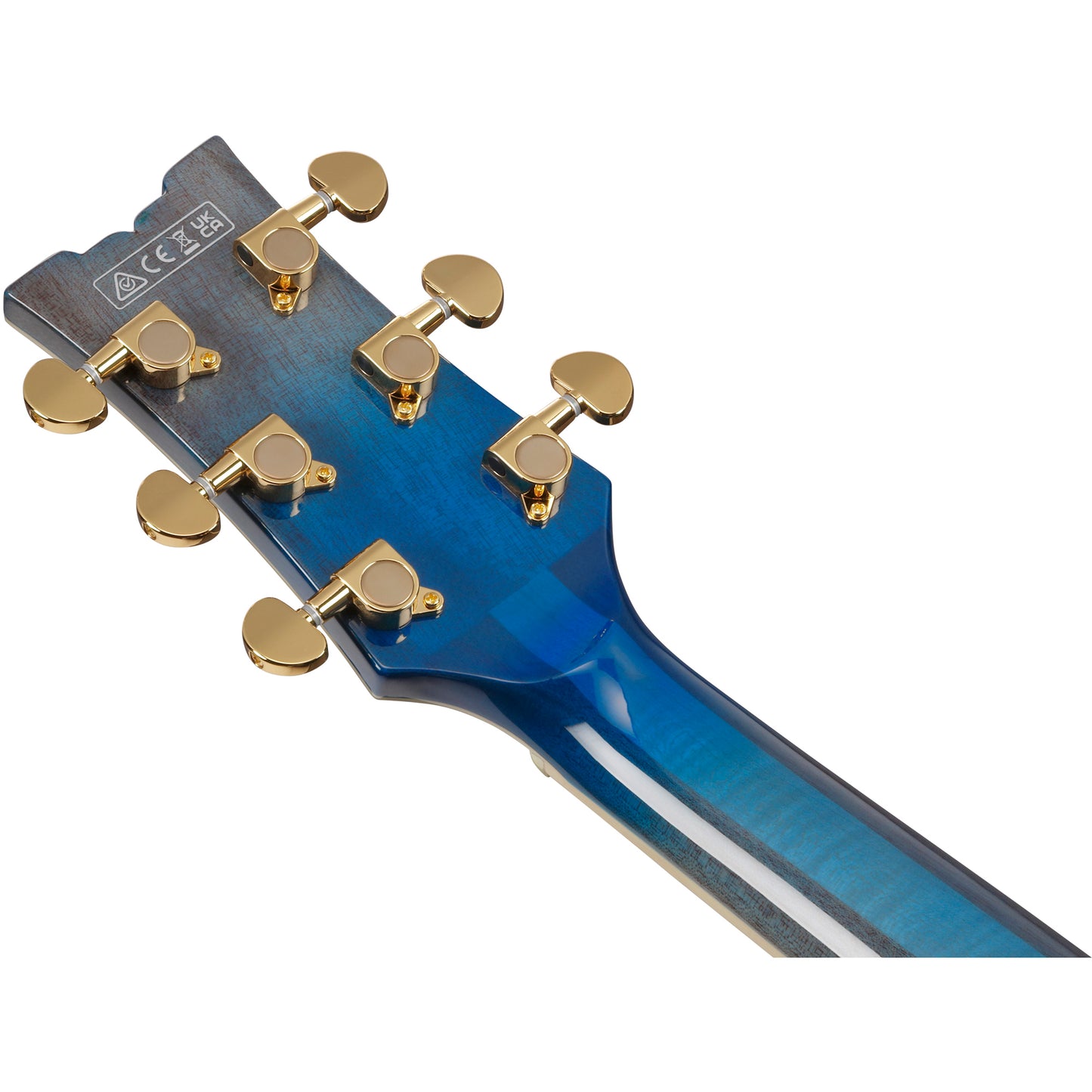 Ibanez AM93QA AM Artcore Expressionist Electric Guitar - Jet Blue Burst