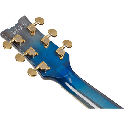 Ibanez AM93QA AM Artcore Expressionist Electric Guitar - Jet Blue Burst