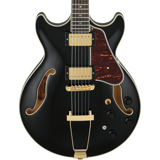 Ibanez AMH90BK AM Artcore Expressionist Electric Guitar, Black