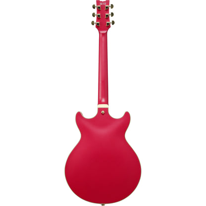 Ibanez AMH90CRF AM Artcore Expressionist Electric Guitar, Cherry Red Flat
