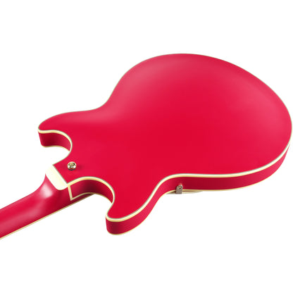 Ibanez AMH90CRF AM Artcore Expressionist Electric Guitar, Cherry Red Flat