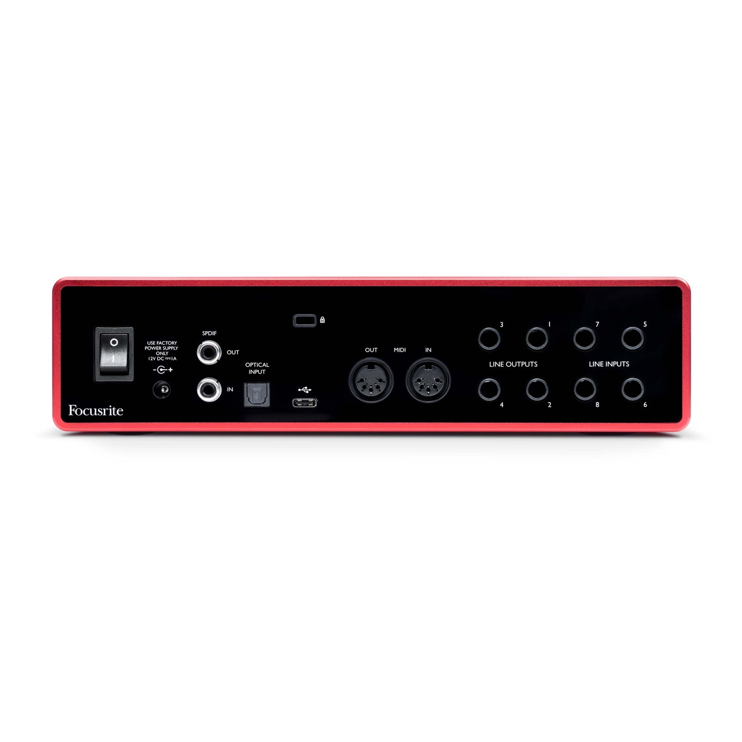 Focusrite Scarlett 18i8 3rd Gen 18-in, 8-out USB Audio Interface