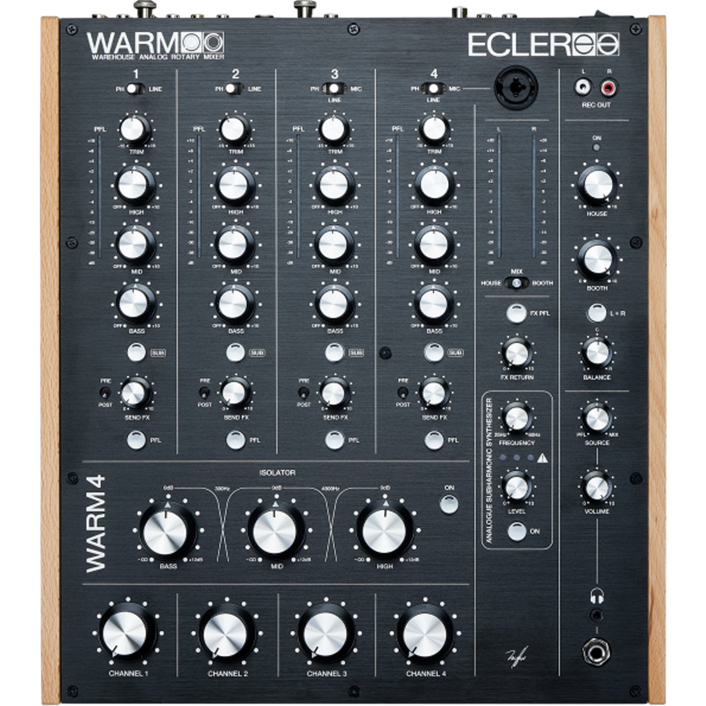 Ecler WARM4 Analogue Rotary Mixer