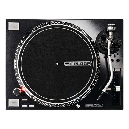 Reloop RP-7000 MK2 Upper Torque Turntable System - Black