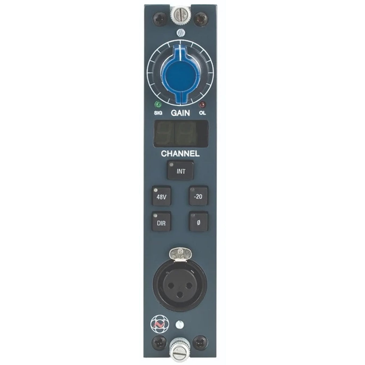 AMS Neve 1081R Air Mono Mic Preamp Module - Blue Knob