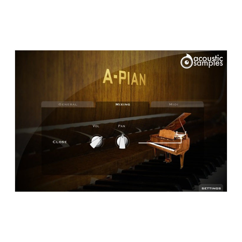 Acousticsamples A-Pian Virtual Instrument