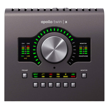 Universal Audio Apollo Twin X w/ QUAD Processing - Heritage Edition Bundle
